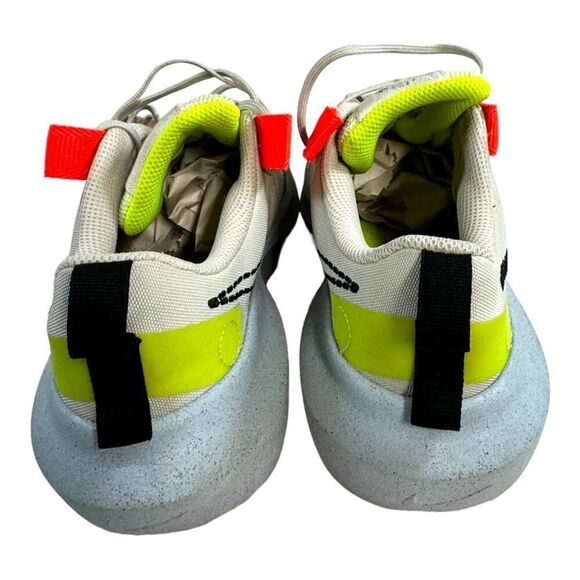 Nike Youth Running Shoes DB3351-010 6Y Neon & Red Mesh Sneakers Crater Impact - Picture 8 of 11